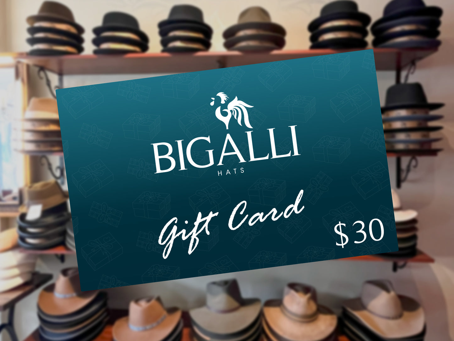 Tarjeta de Regalo Bigalli